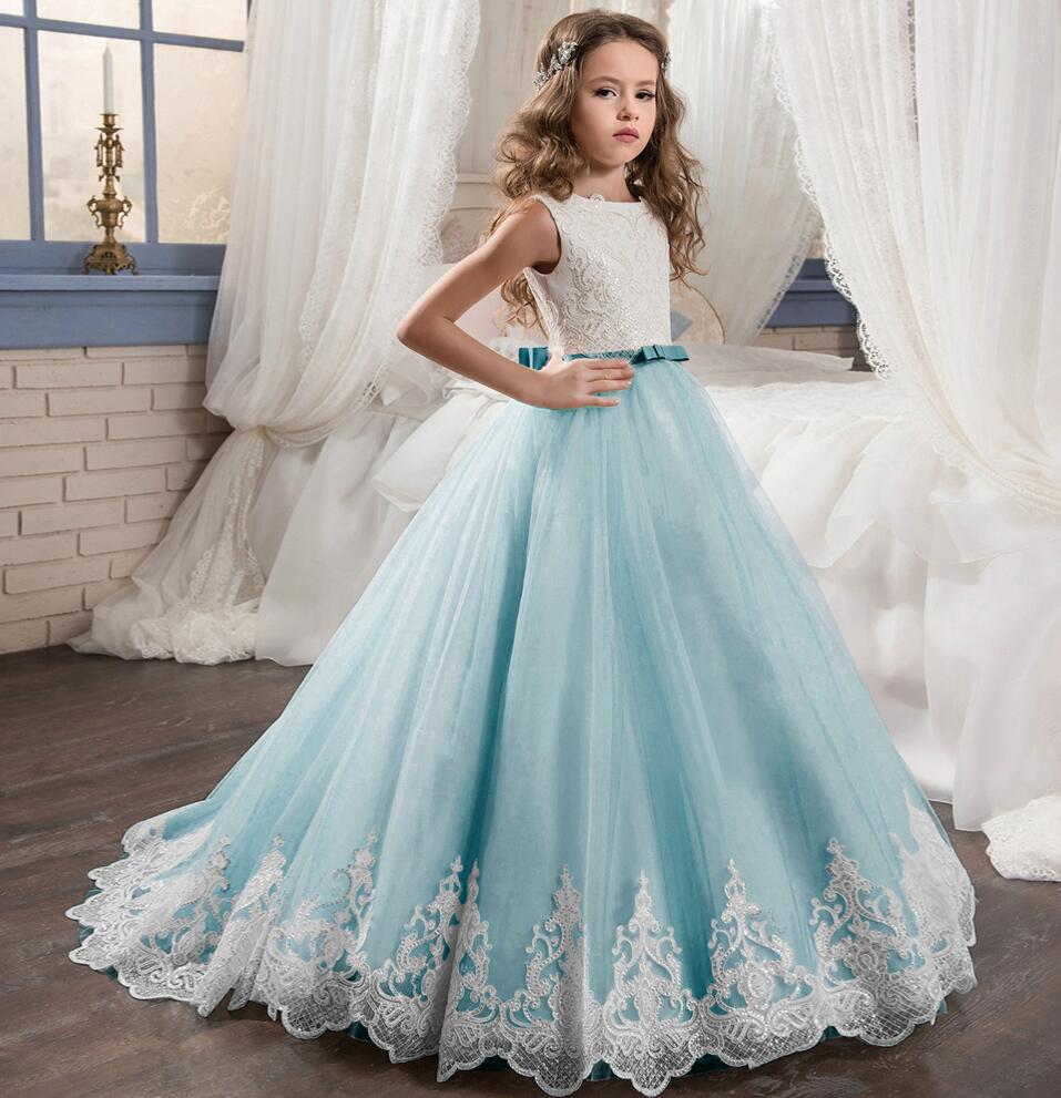 AURORA” TWO-TONE LACE & TULLE CEREMONY DRESS