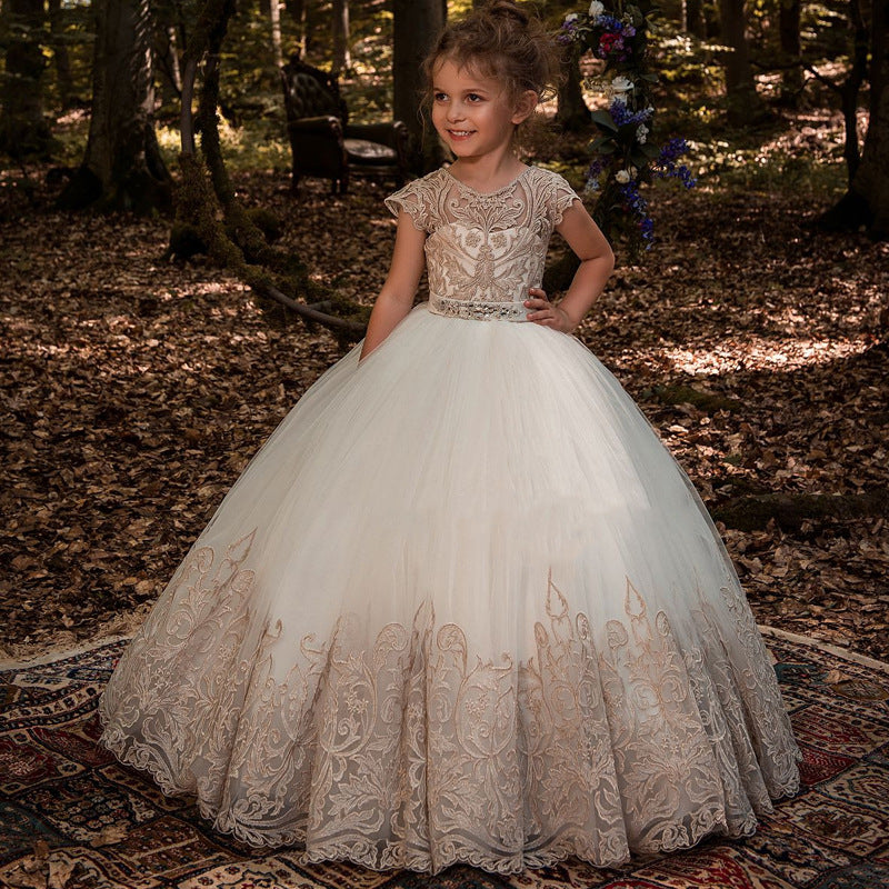 “REGALÉ” EMBROIDERED VOLUME GOWN FOR CEREMONIES