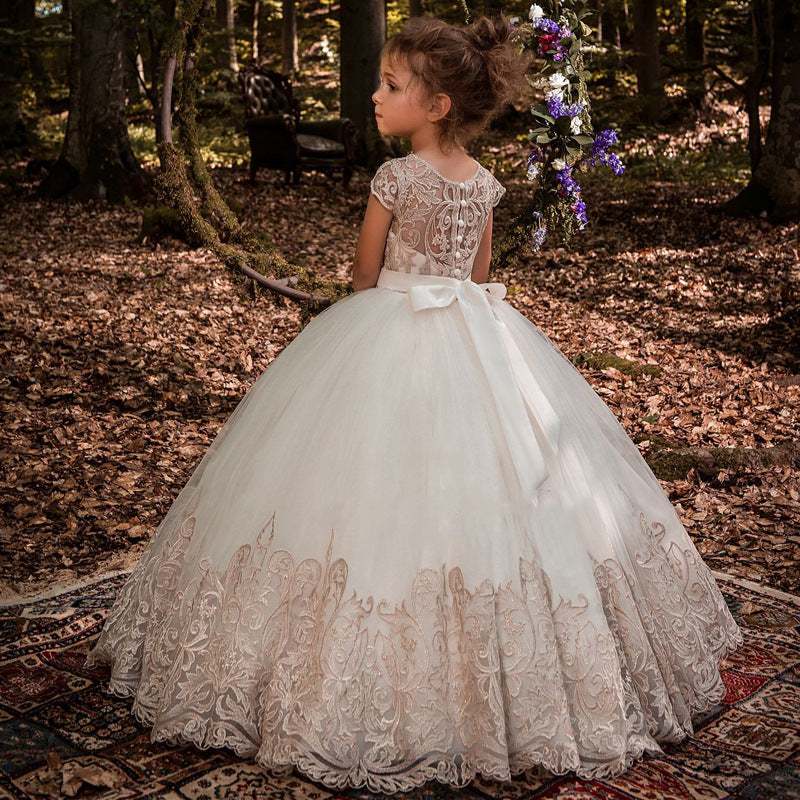 “REGALÉ” EMBROIDERED VOLUME GOWN FOR CEREMONIES