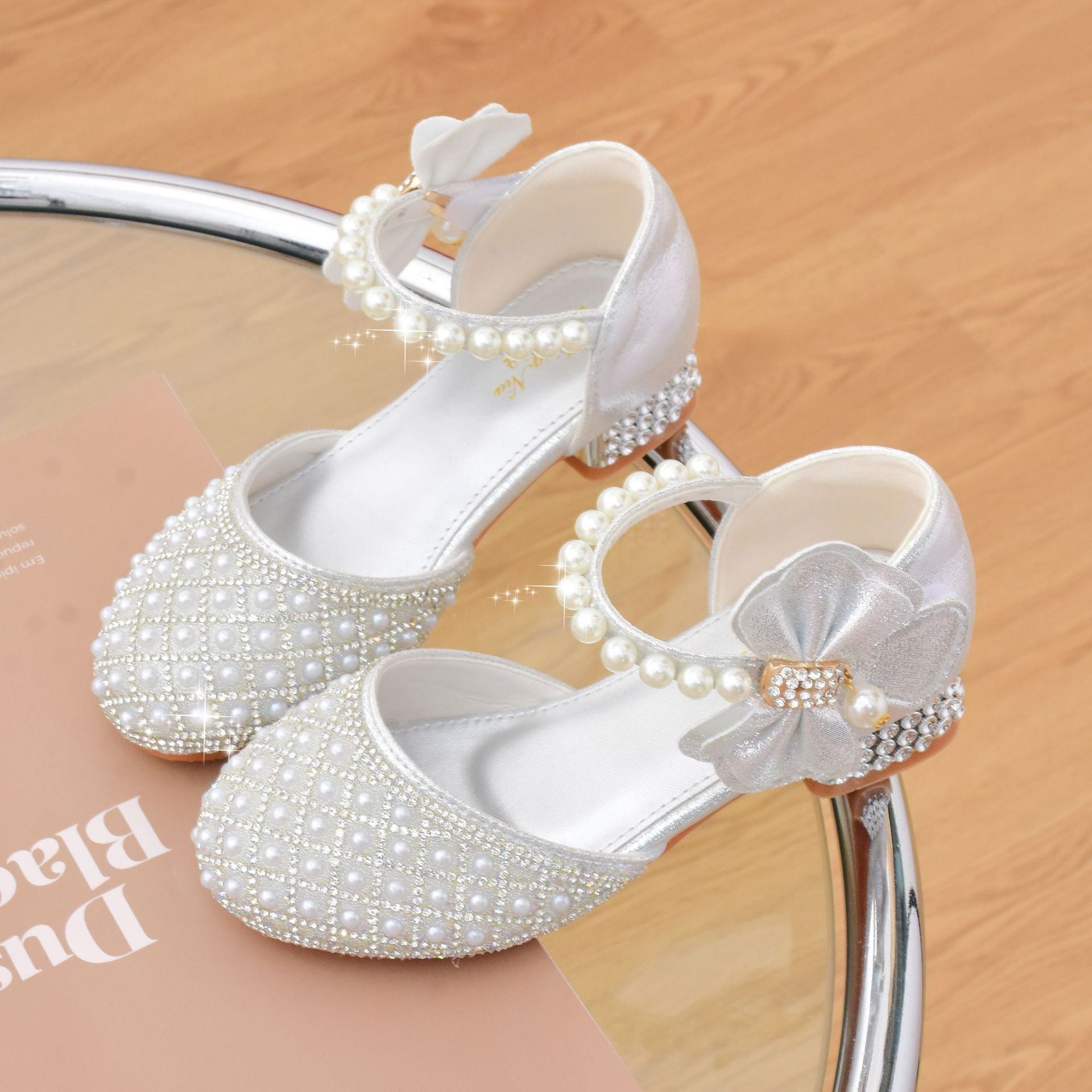 &nbsp;LUXURY PEARL HEELS – ELEGANCE IN EVERY STEP