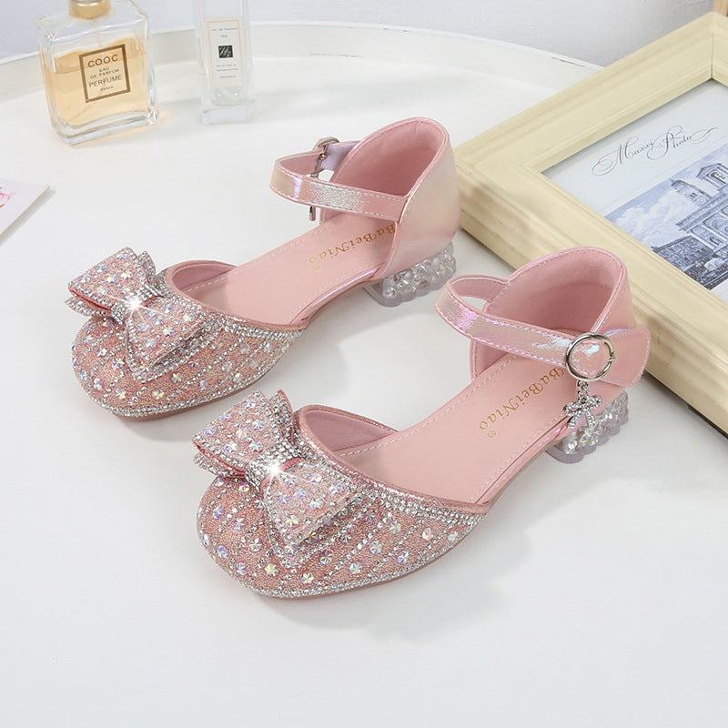 DIAMOND BOW HEELS – SHINE WITH EVERY STEP