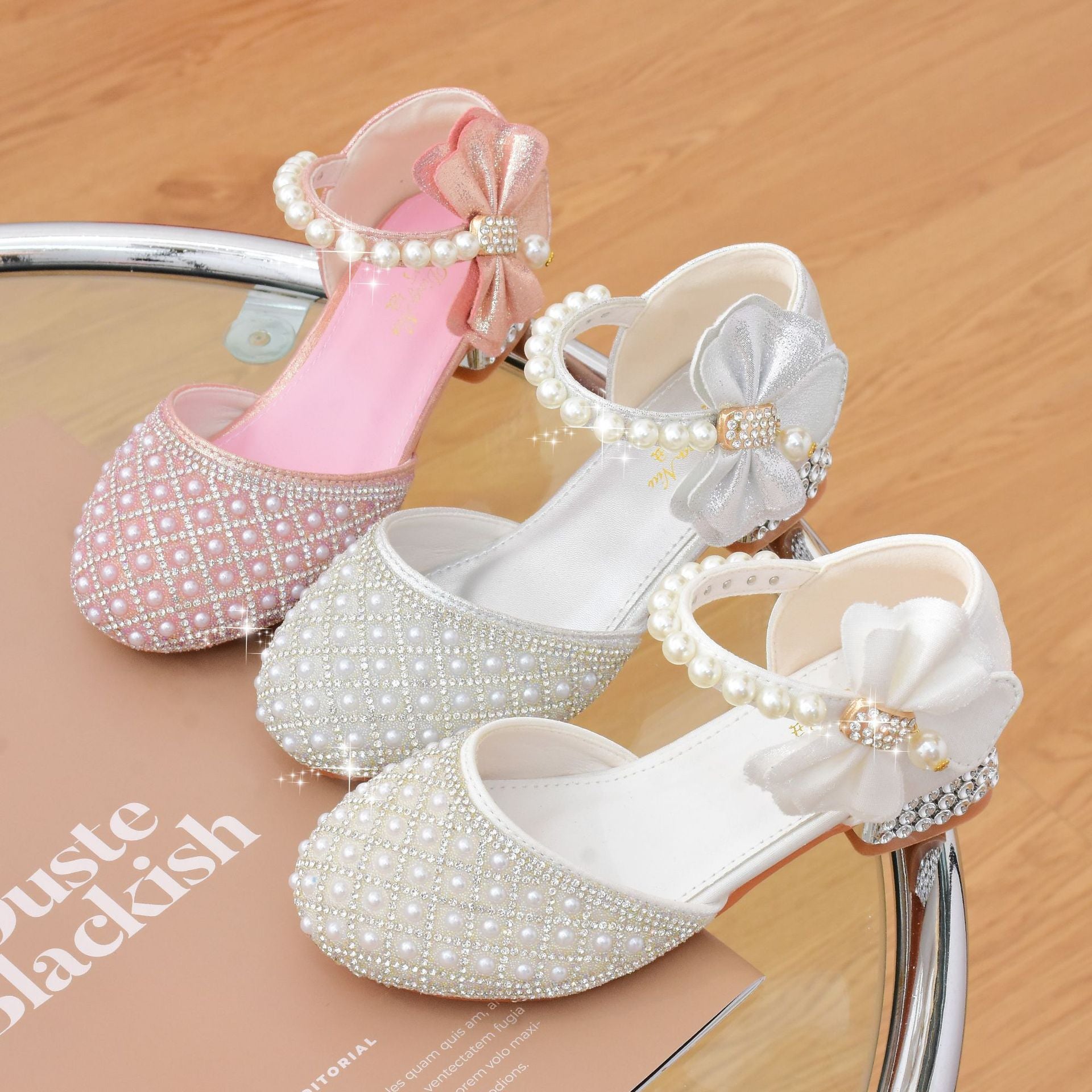 &nbsp;LUXURY PEARL HEELS – ELEGANCE IN EVERY STEP