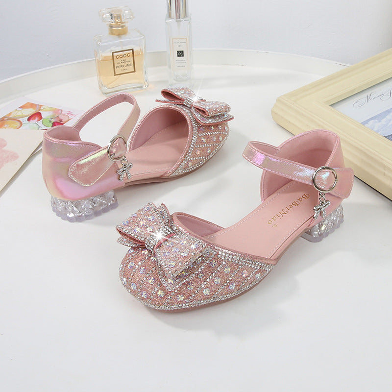 DIAMOND BOW HEELS – SHINE WITH EVERY STEP