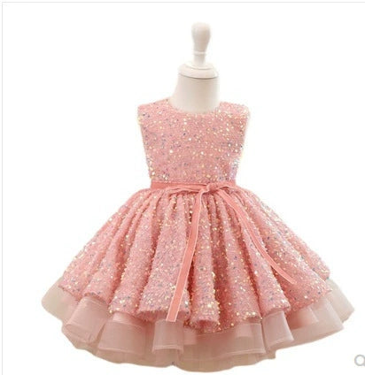 Abito da Principessa per Bambina – Vestito Elegante per Compleanni e Spettacoli