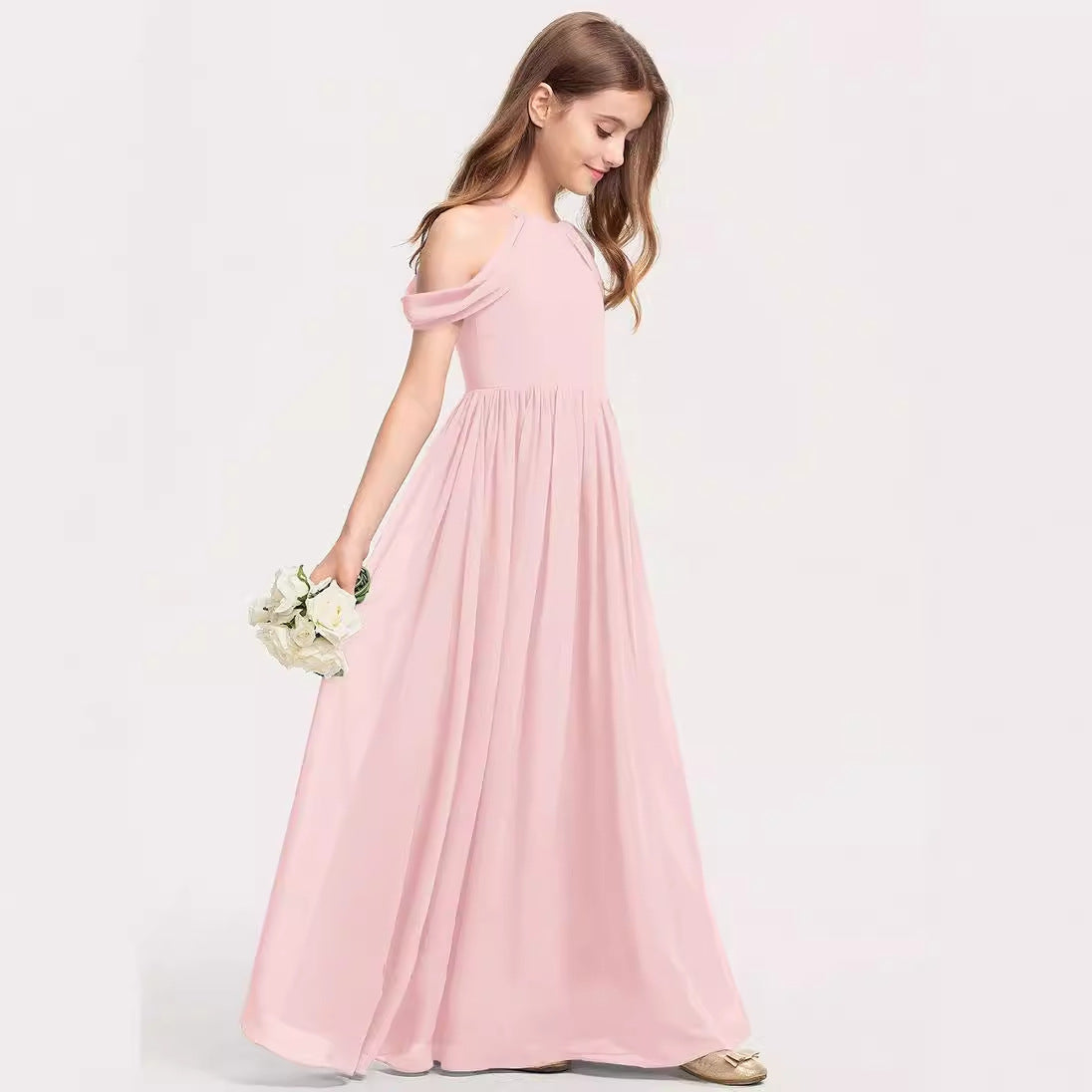 ELEGANZA” FLOWY CEREMONY DRESS – MULTICOLOR EDITION