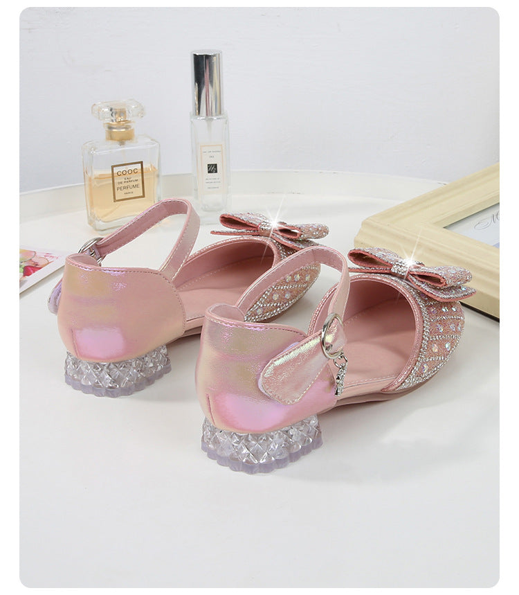 DIAMOND BOW HEELS – SHINE WITH EVERY STEP