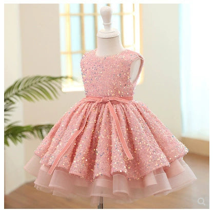 Abito da Principessa per Bambina – Vestito Elegante per Compleanni e Spettacoli